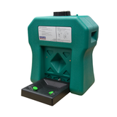 Portable self-contained gravity fed eye wash - 16 US gallon